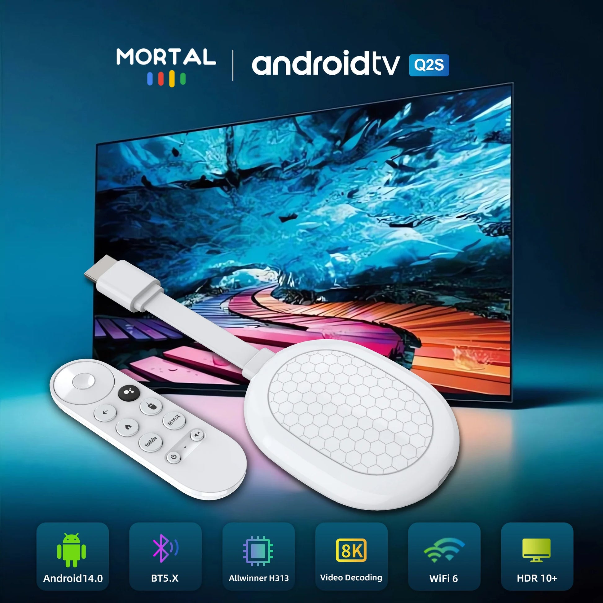 Valu Android 14 TV Stick Q2S