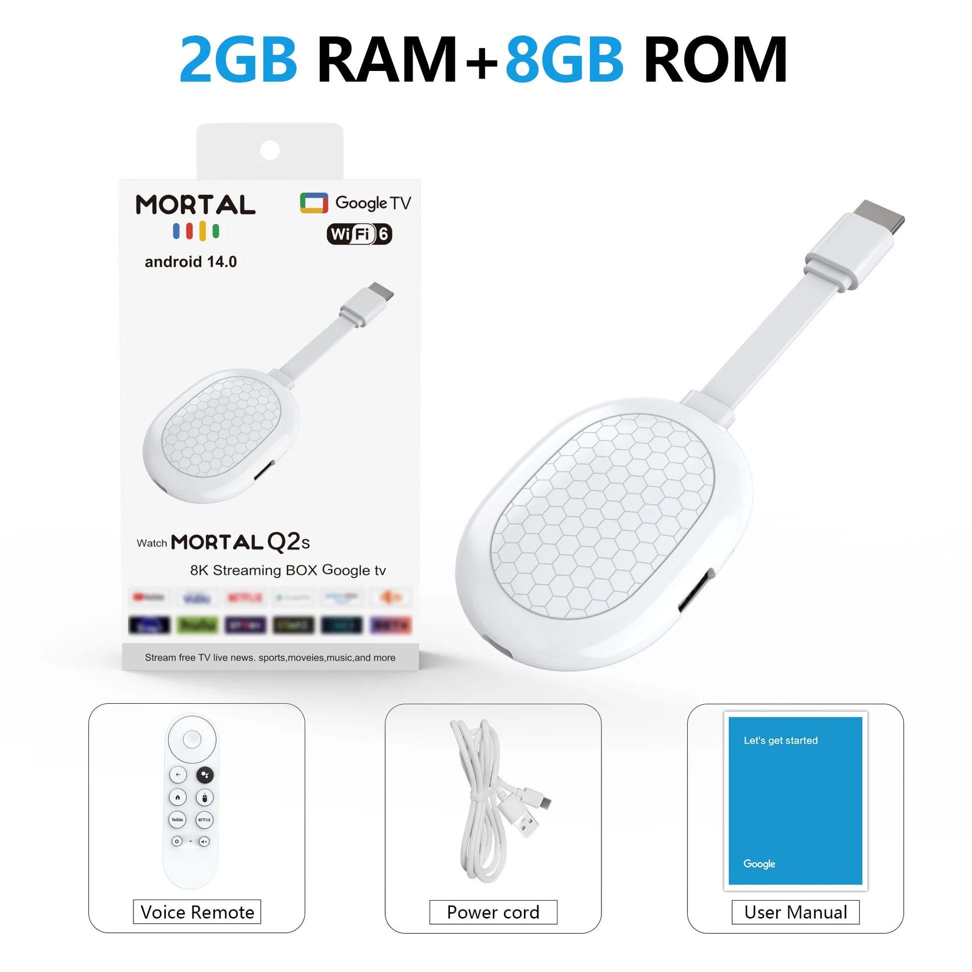Valu Android 14 TV Stick Q2S