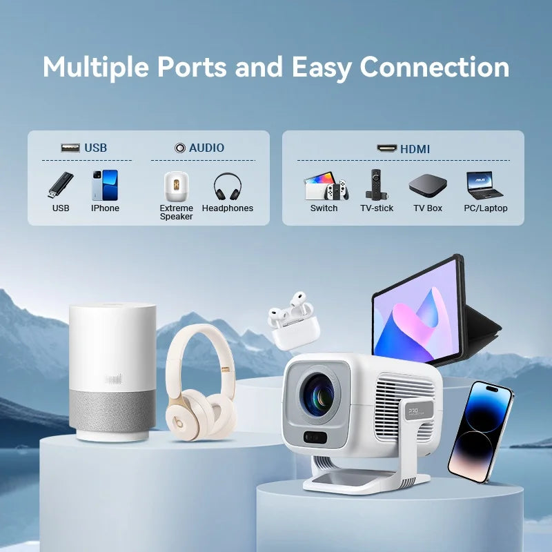 Valu X3Plus Mini Projector 