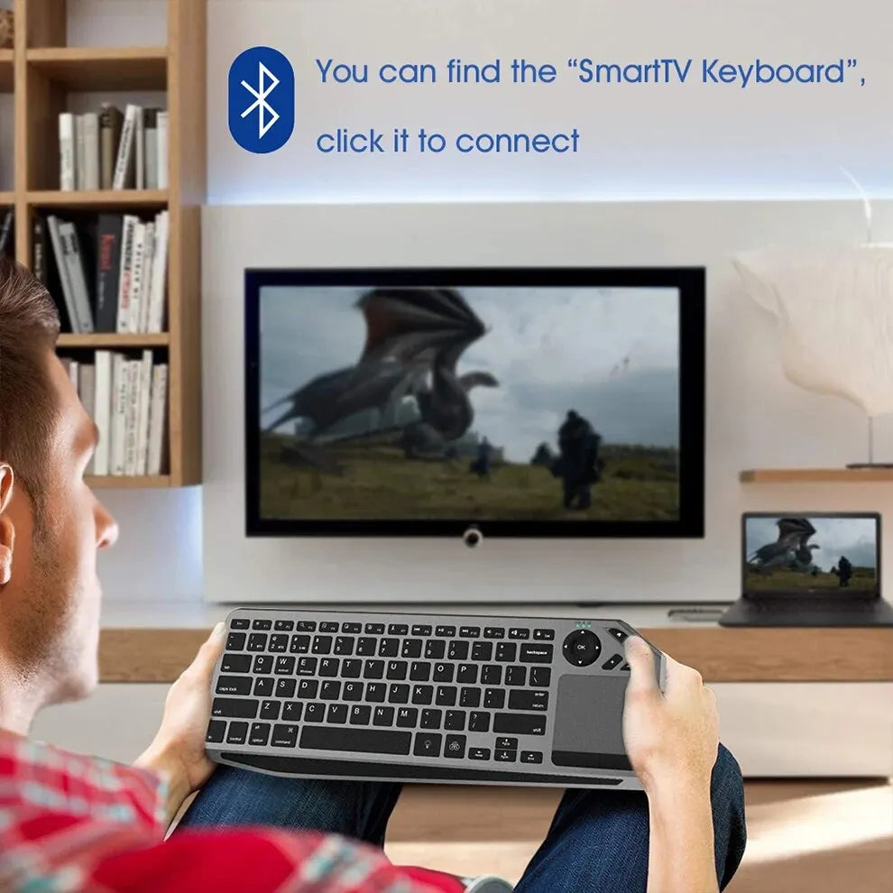 Valu Wireless Bluetooth Keyboard with Touchpad