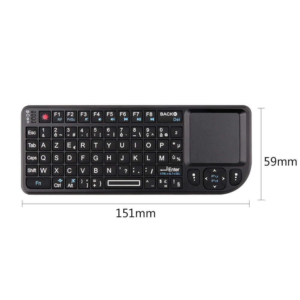 Valu Wireless Mini Keyboard with Touchpad