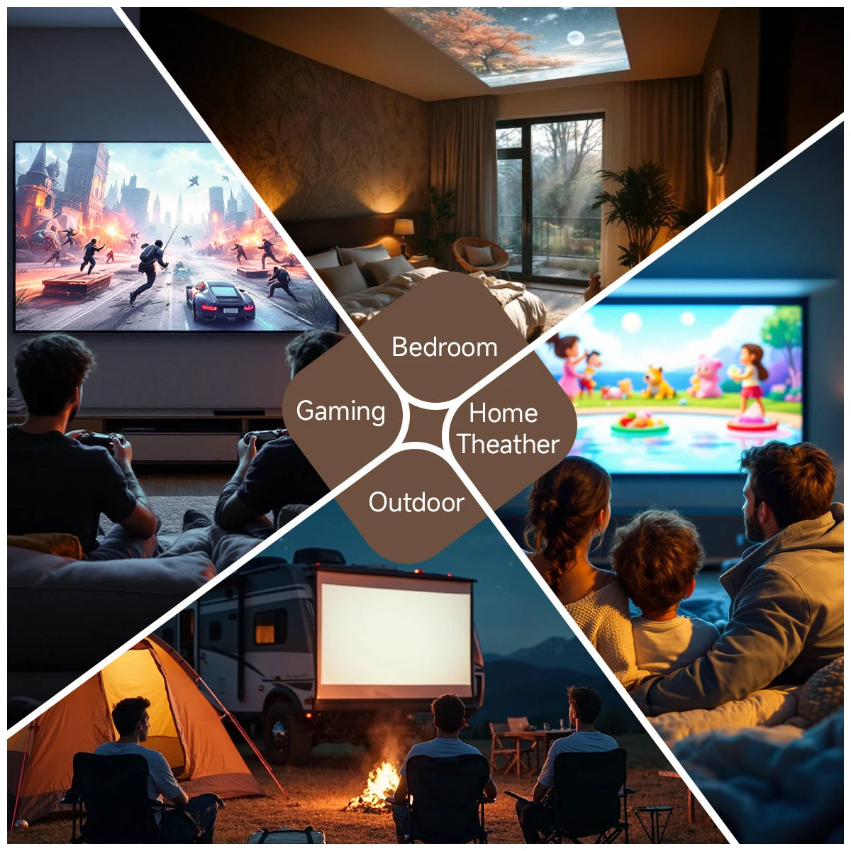 Valu L018 Native 1080P Projector