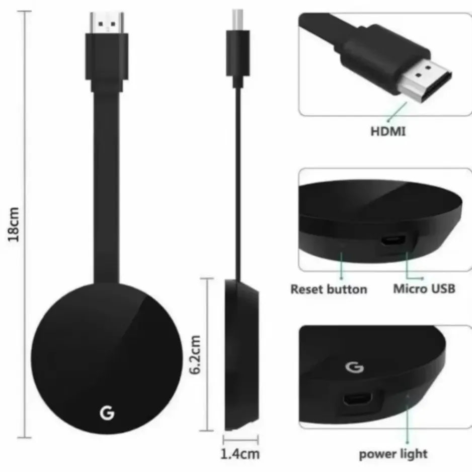Valu Chromecast HDMI Dongle – Wireless HD Display