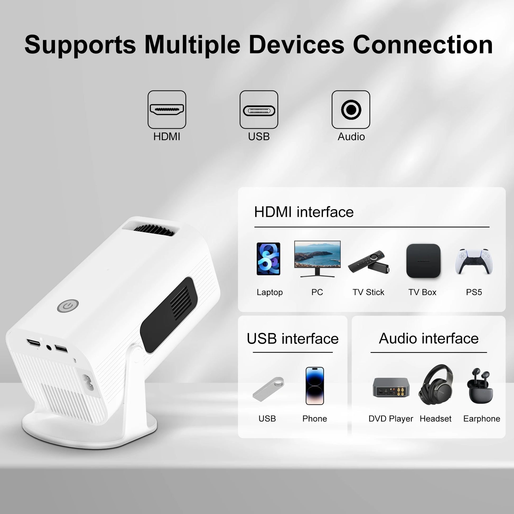 Valu P330W Mini Projector