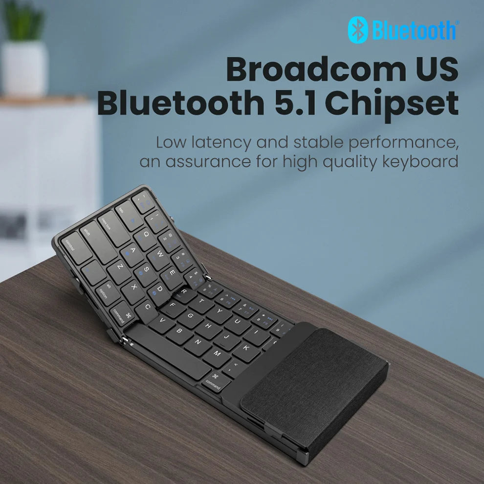 Valu Foldable Wireless Keyboard with Touchpad