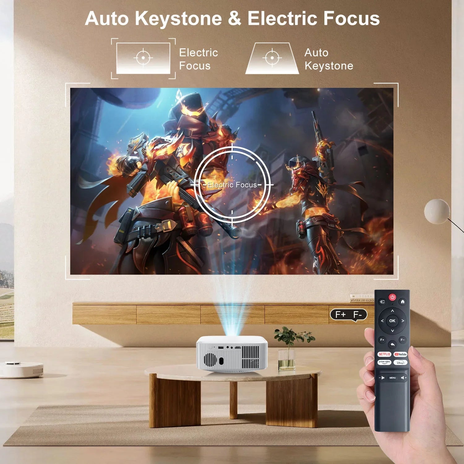 Valu P92MAX Smart Projector 
