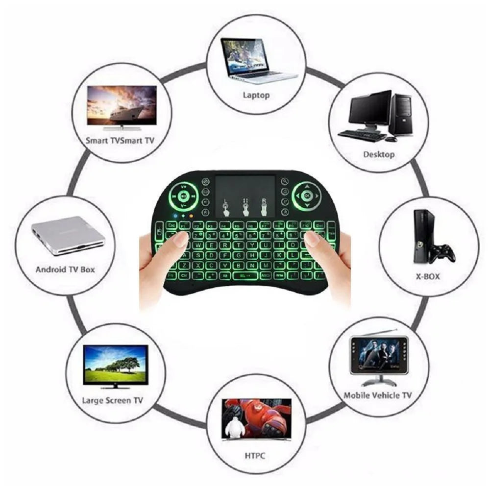 Valu Mini Wireless Keyboard with Touchpad - Bluetooth