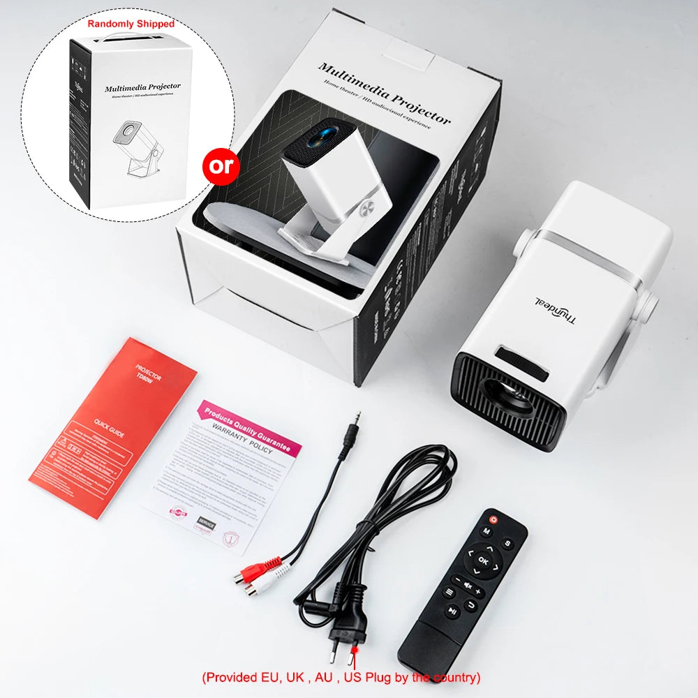Valu TD80W 4K Android Projector – Full HD FHD, WiFi, 3D 