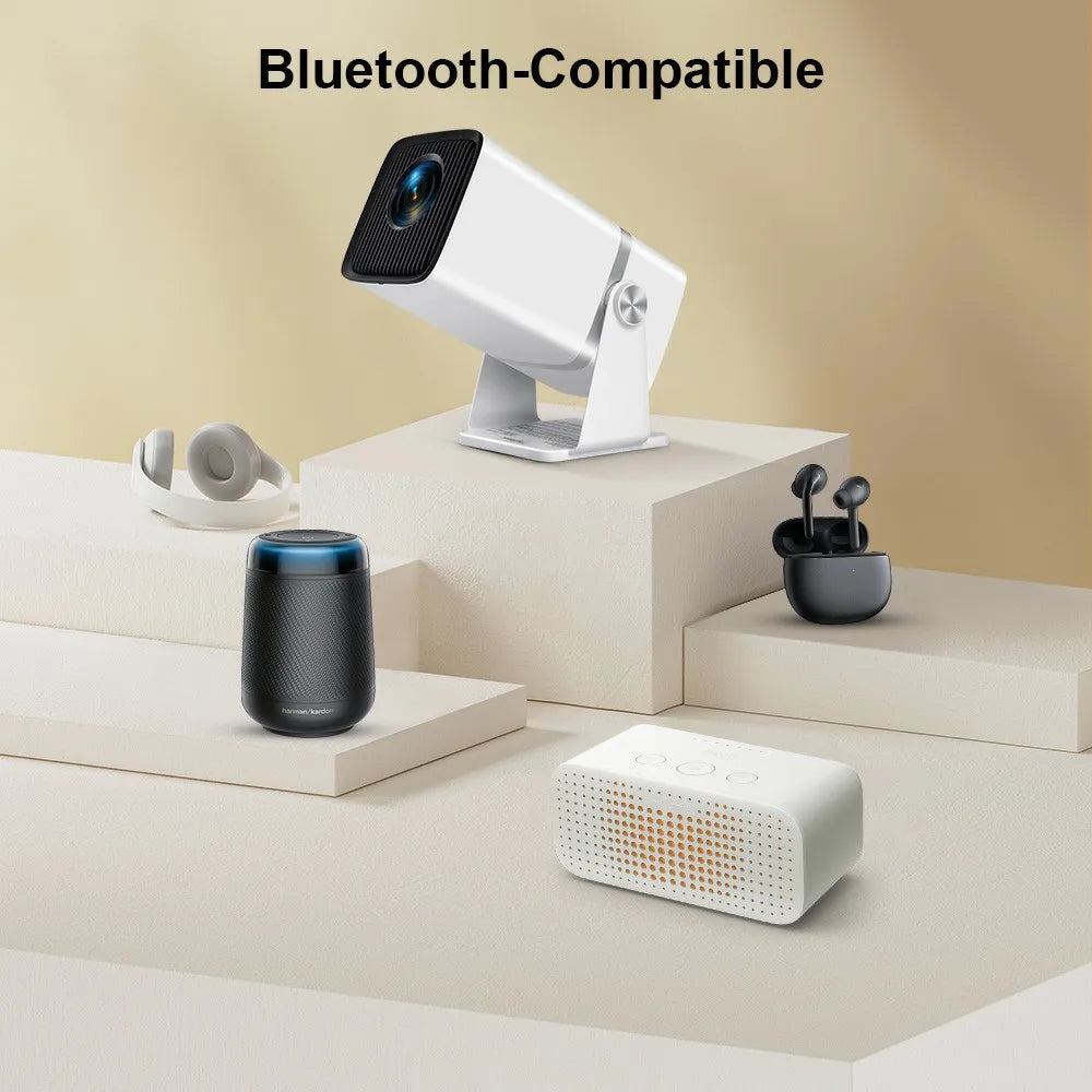 Valu TD80W 4K Android Projector – Full HD FHD, WiFi, 3D 
