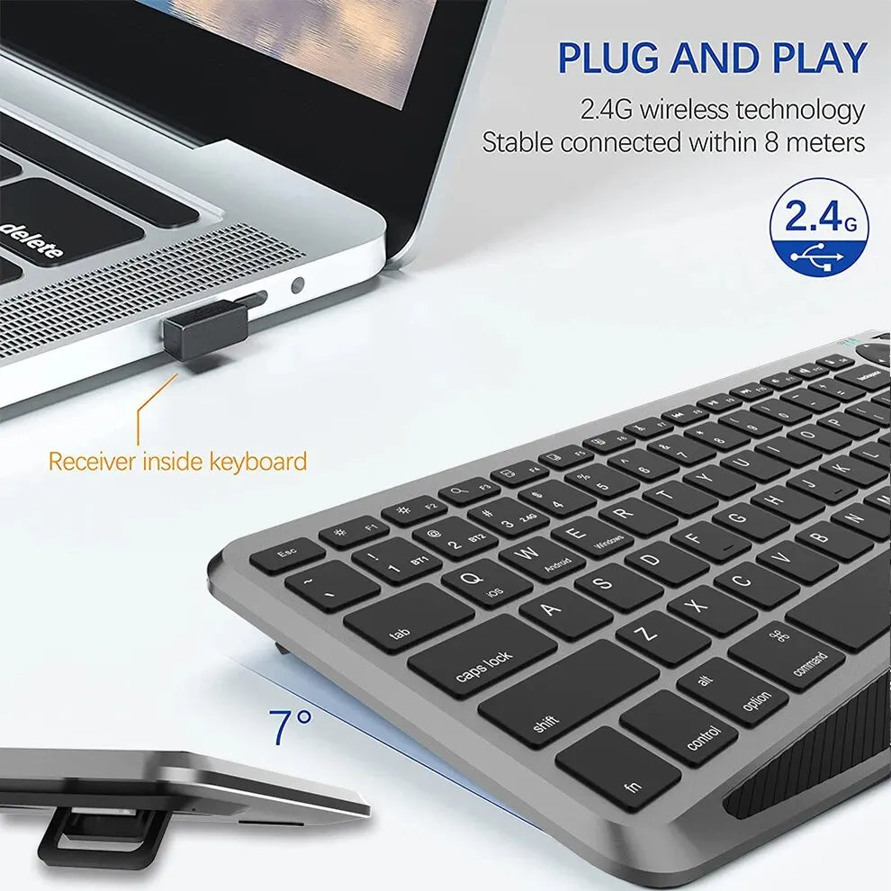 Valu Wireless Bluetooth Keyboard with Touchpad