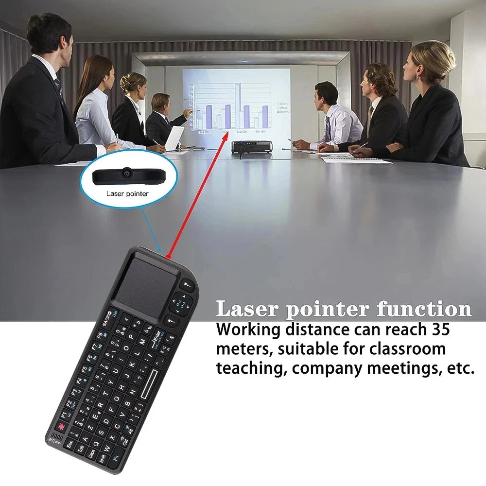 Valu Wireless Mini Keyboard with Touchpad