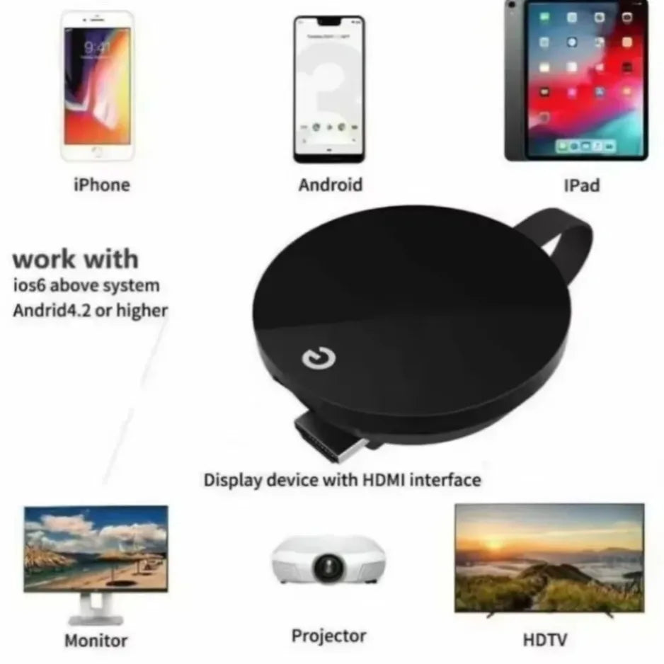 Valu Chromecast HDMI Dongle – Wireless HD Display
