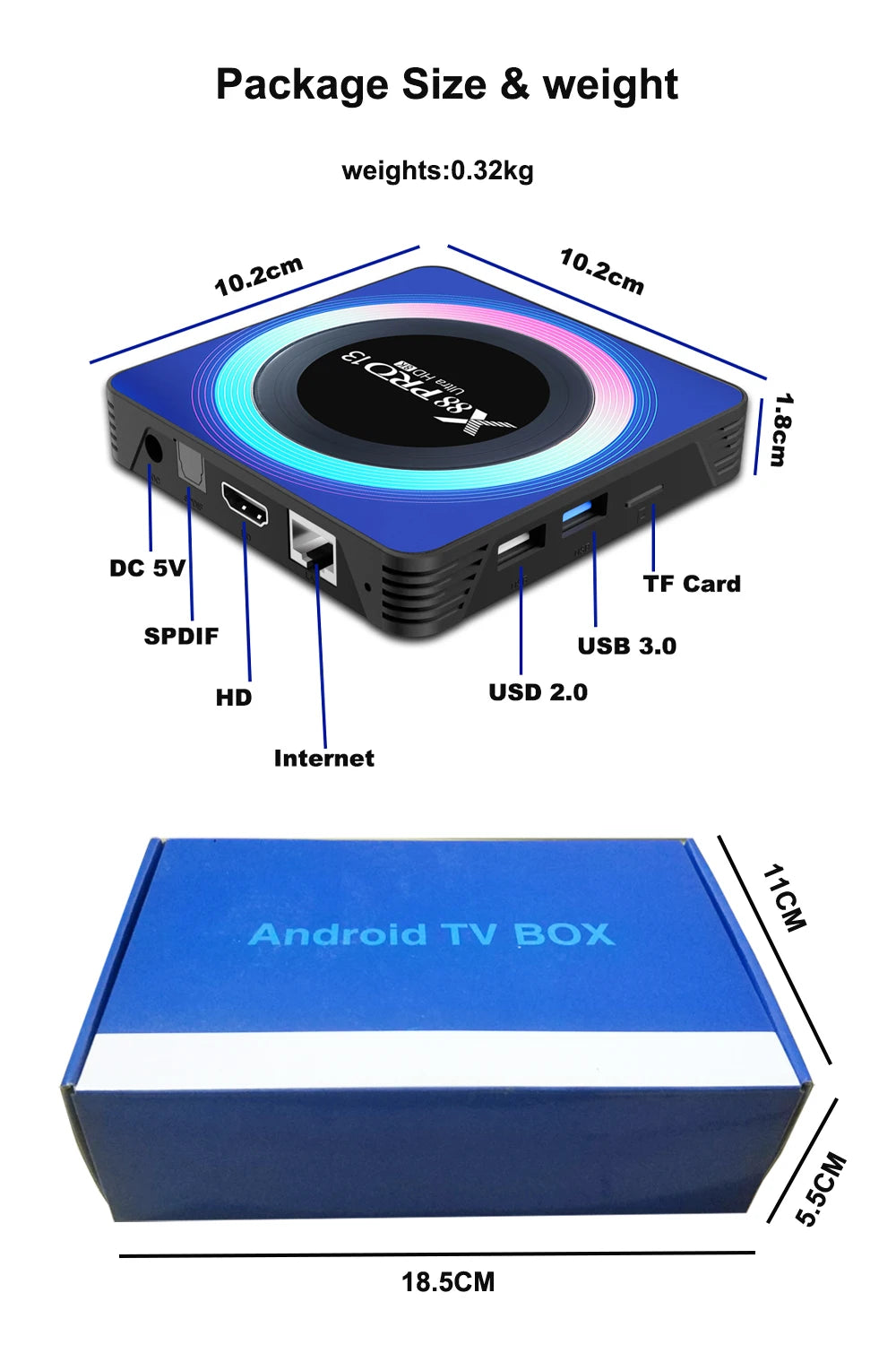 Valu X88 PRO 13 Android 13 TV Box