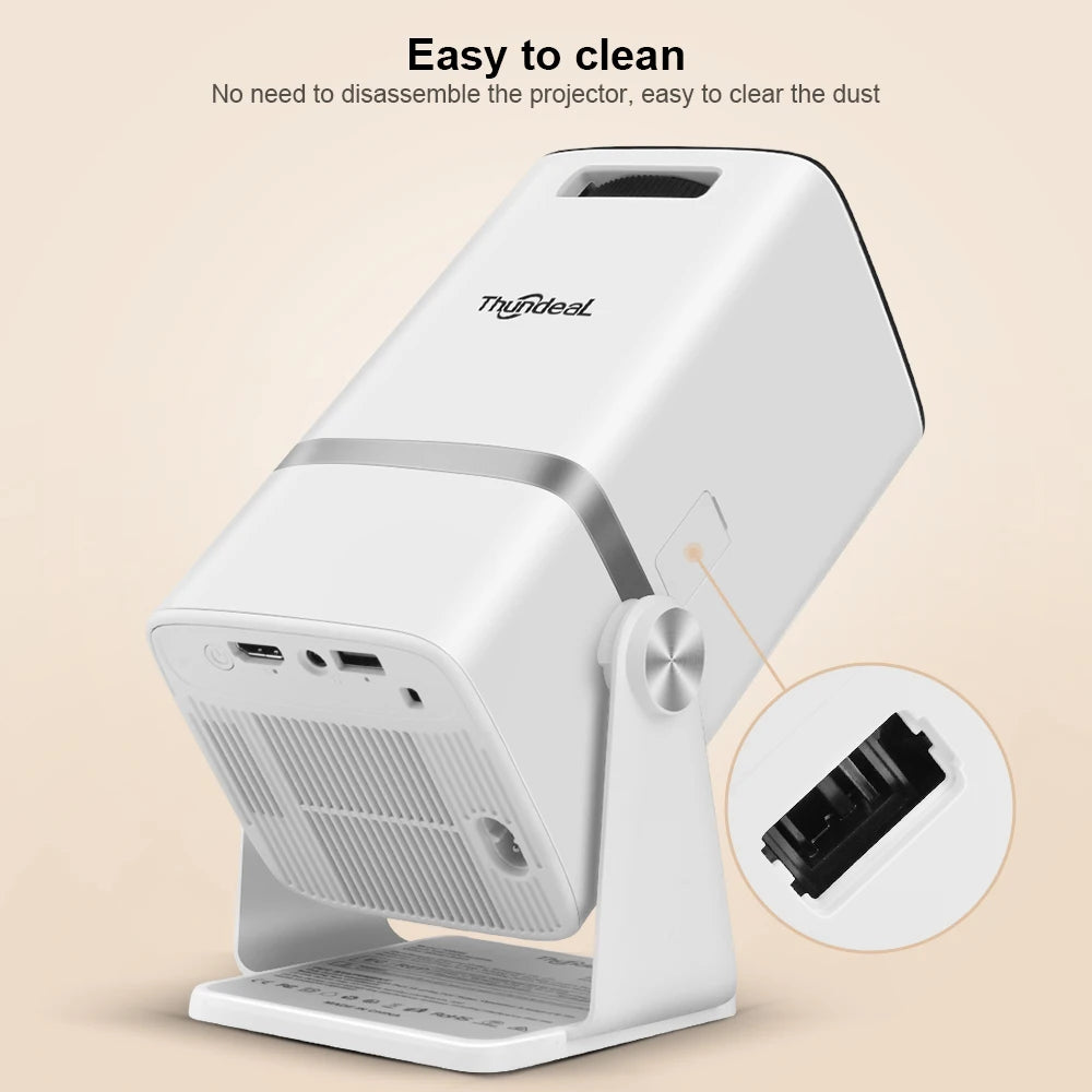 Valu TD80W 4K Android Projector – Full HD FHD, WiFi, 3D 